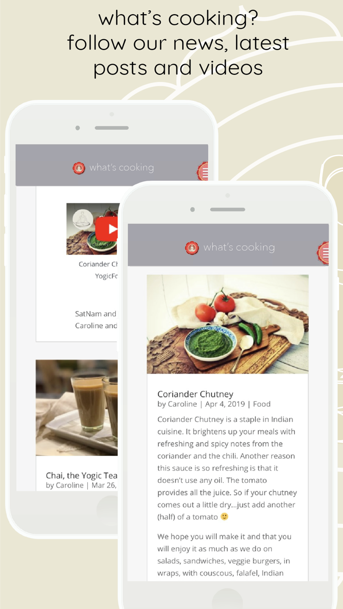 Yogicfoods -  Global recipes