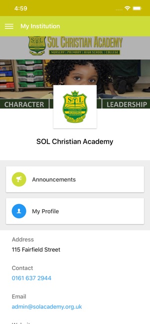 SOL Christian Academy