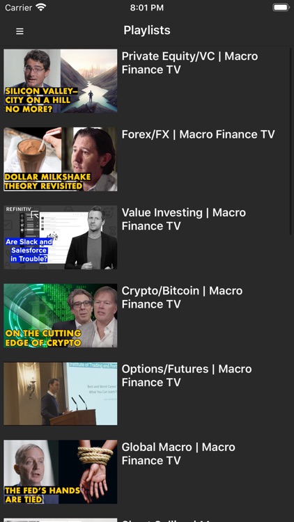 Macro Finance TV