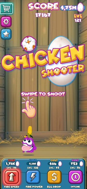 Chicken Shooter 2D