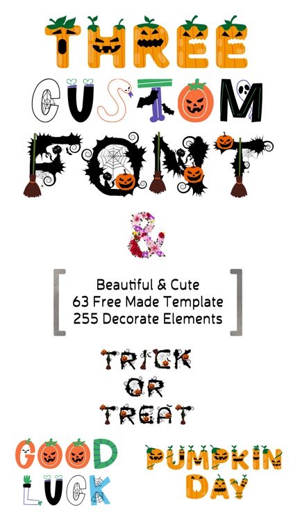 Happy Halloween Custom Font