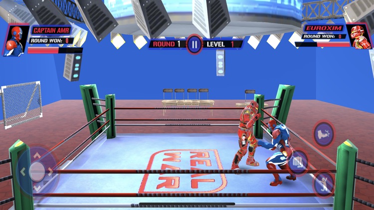 Robot Fight Ring VS Heros screenshot-3