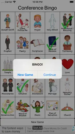 Game screenshot Conference Bingo! LITE hack