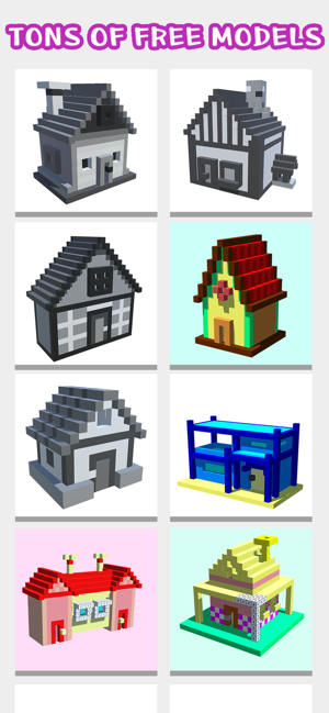 House 3D Voxel Color By Number