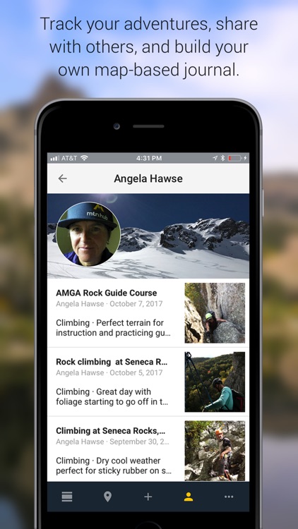 Mountain Hub Adventure Sharing screenshot-3