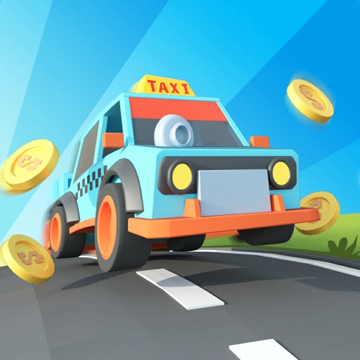 Merge Taxi 3D Icon