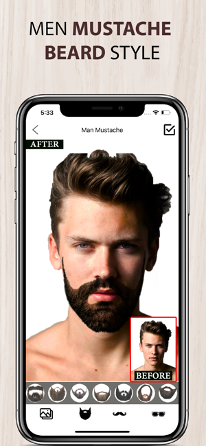 Man Mustache Beard Editor(圖3)-速報App