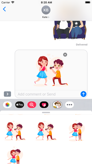 Cutie Girl Stickers(圖2)-速報App