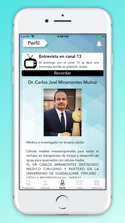 Dr. Carlos Miramontes