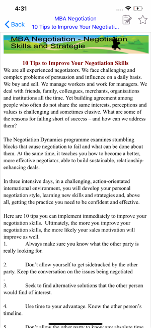 MBA Negotiation -(圖2)-速報App