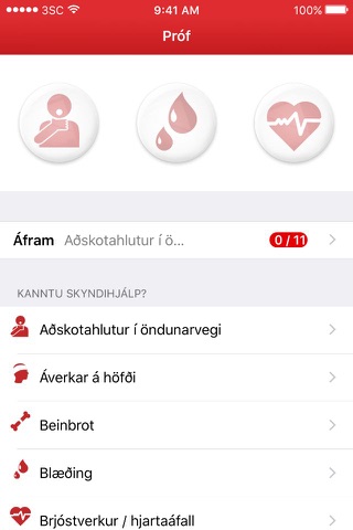 Skyndihjálp: Rauði krossinn screenshot 4