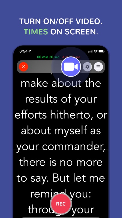 Prof. Hornet Teleprompter screenshot-3
