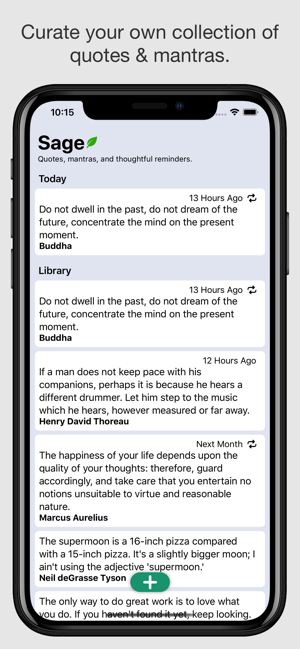 Sage: Quotes Library(圖1)-速報App