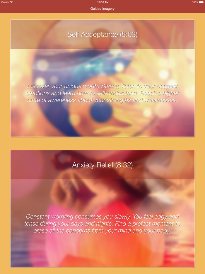 Guided Imagery Meditations