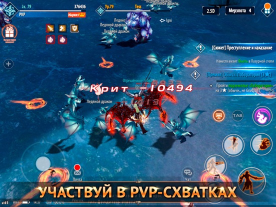 Sword & Magic 3D ACTION MMORPG для iPad