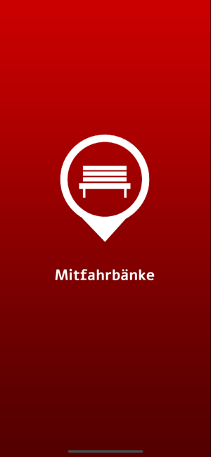 Mitfahrbänke