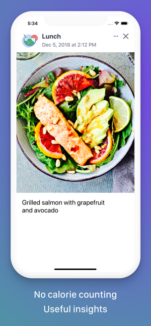 ‎MealSnap: Photo Food Diary Screenshot