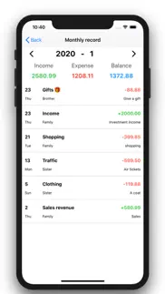 daily expense-spending tracker iphone screenshot 4