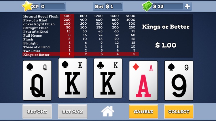 Joker Wild * Video Poker