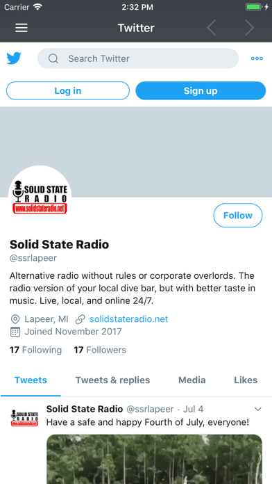 Solid State Radio, LLC screenshot 4