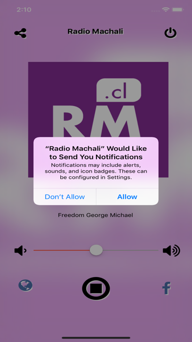 Radio Machali screenshot 2