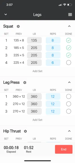 Game screenshot JustLift - Workout Logger apk