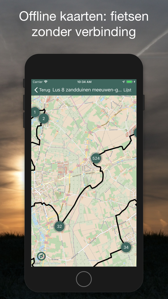 Fietsknooppunten Be  Nl