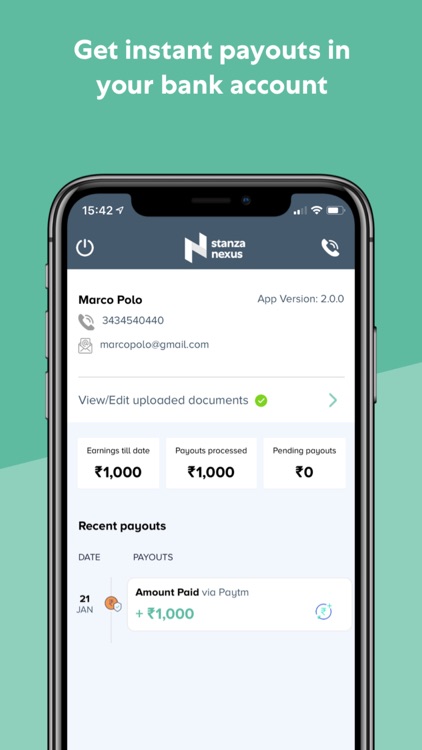 Stanza Nexus: Refer & Earn screenshot-3