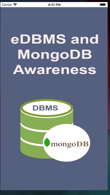 eDBMS and MongoDB Awareness
