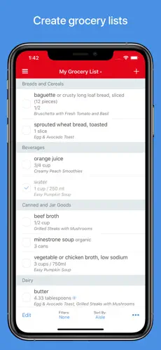 Captura de Pantalla 3 Gestor de recetas Paprika 3 iphone
