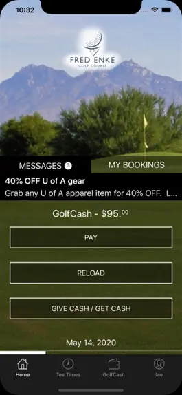 Game screenshot Fred Enke Golf Tee Times mod apk