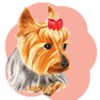 Cute Yorkie YorkieMoji Sticker