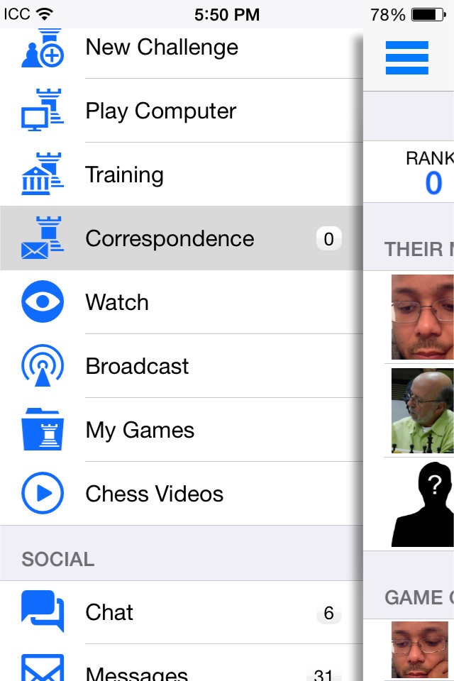 Chess at ICC, play & learn screenshot 3