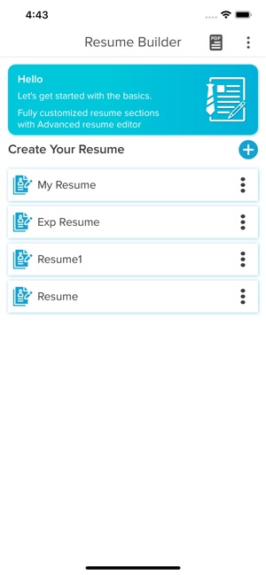 Resume Maker - Professional CV(圖1)-速報App