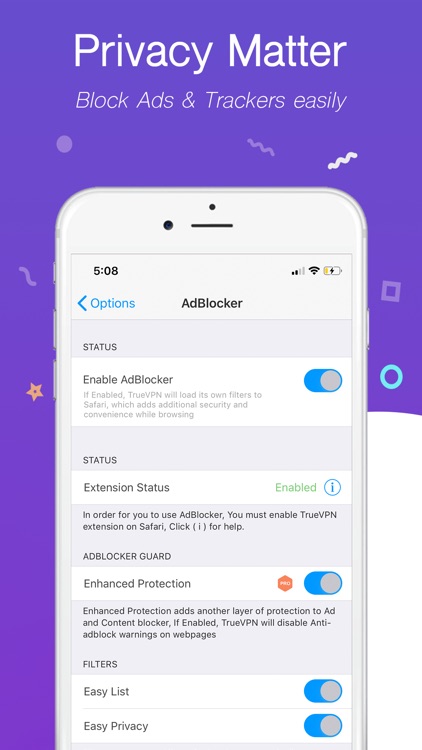 TrueVPN - Best VPN & AdBlocker screenshot-4