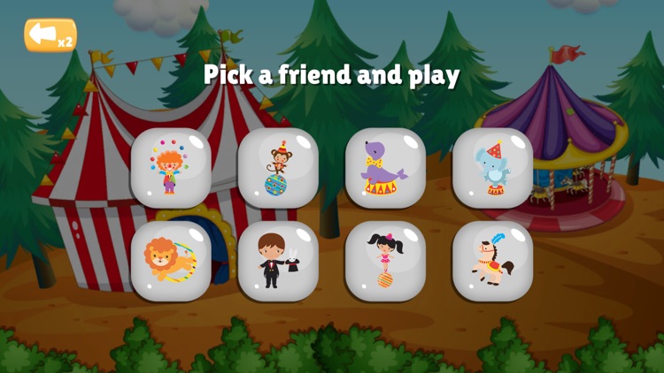 Toddler Circus Friends for kid