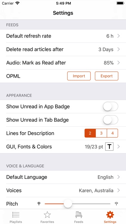 Legi (RSS Feed Reader) screenshot-3