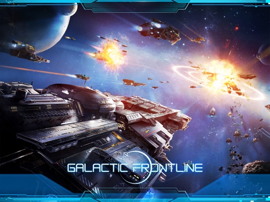 Galactic Frontline：リアルタイム SFストのおすすめ画像1