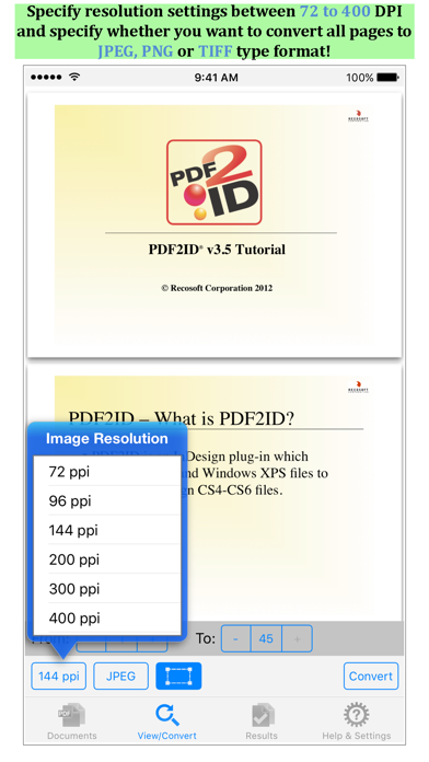 How to cancel & delete PDF to JPEG by PDF2Office from iphone & ipad 3