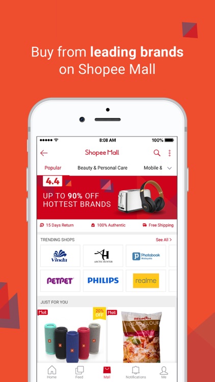 Shopee MY 4.4 Brands Festival