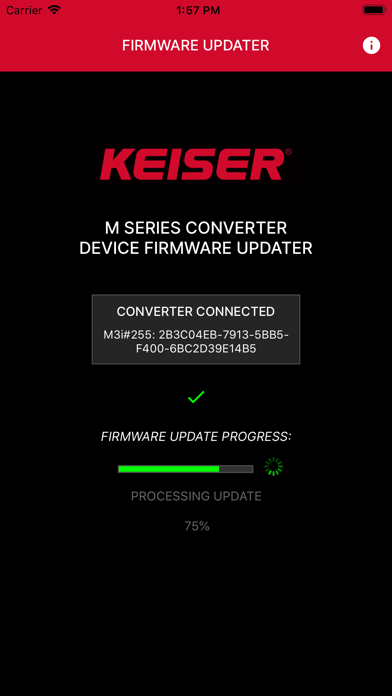 Keiser Converter Updater screenshot 2