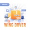 Wing Courier Driver is driver application for delivery of Courier