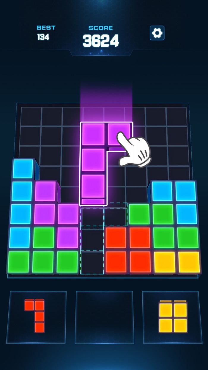Block Puzzle Game Color Cube