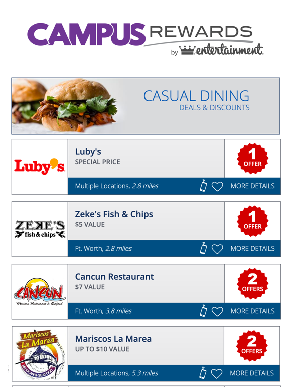 Screenshot #6 pour Campus Rewards