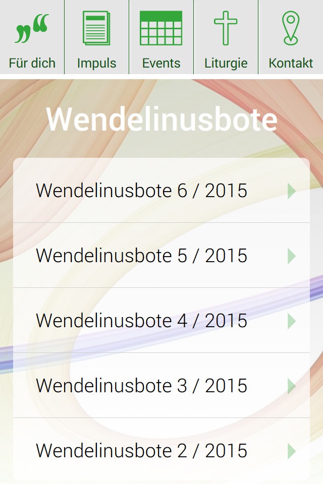 Wendelinusbote screenshot 2