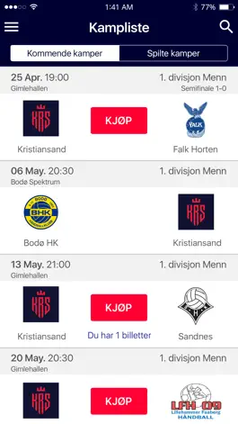 Game screenshot Kristiansand Topp Håndball apk