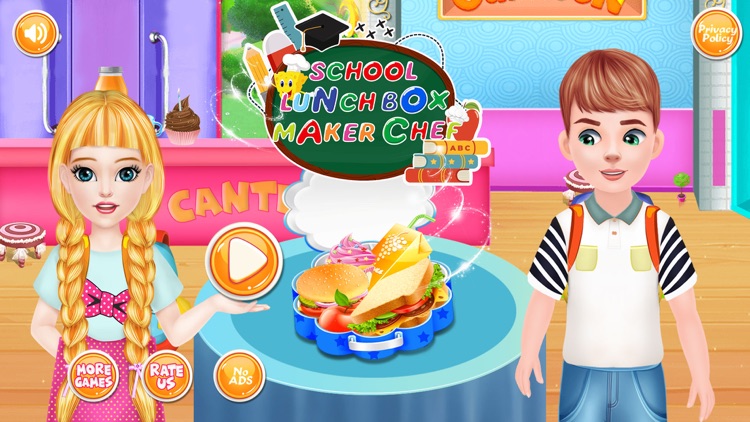 School Lunch Box Maker Chef screenshot-0