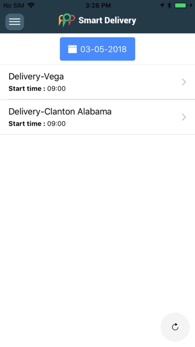Smart Delivery System screenshot 2