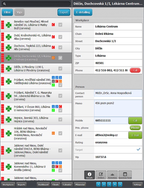 Sprinx Pharma CRM