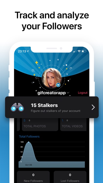Analytics for Instagram+Likes screenshot-0